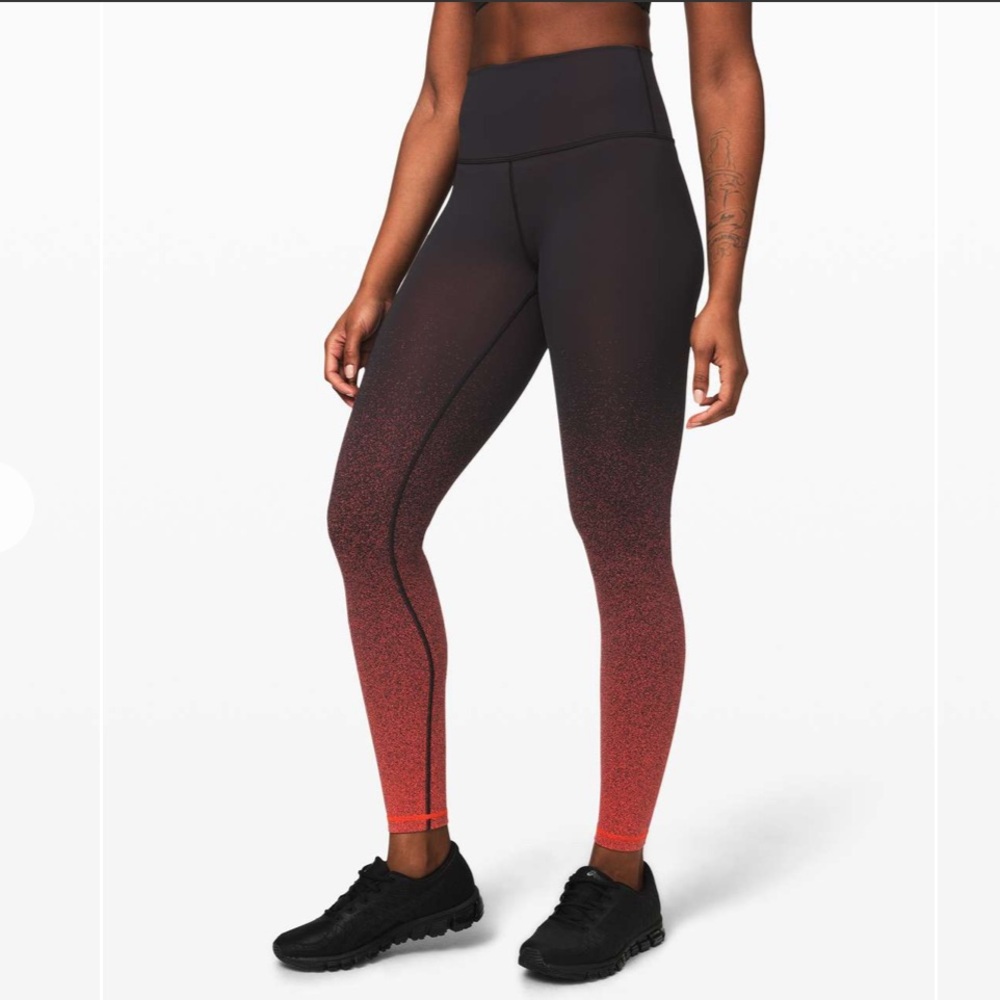 Lululemon Wunder Under High-Rise Ombre Speckle Leggings 28” Luon
